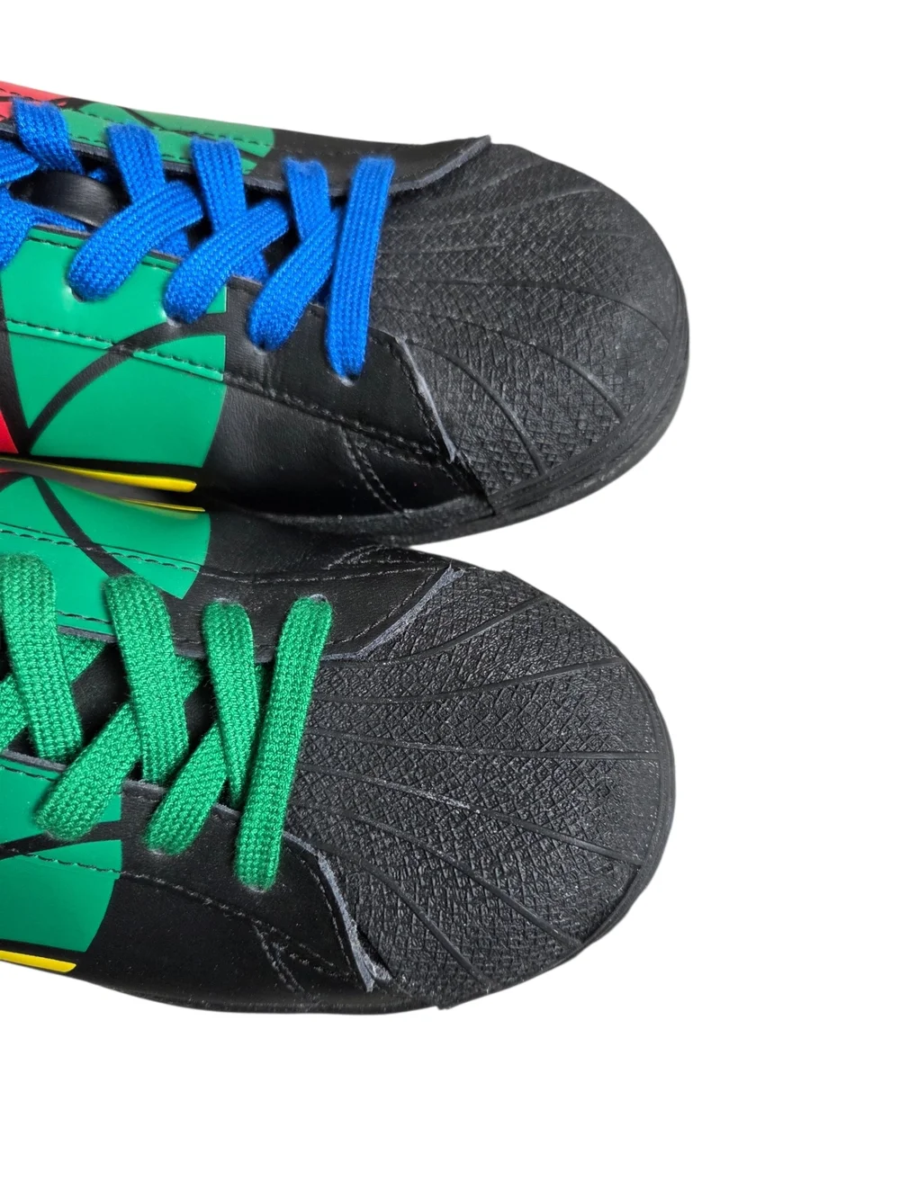 Adidas Superstar Pure Colorful Trefoil Men’s Black Sneakers 8